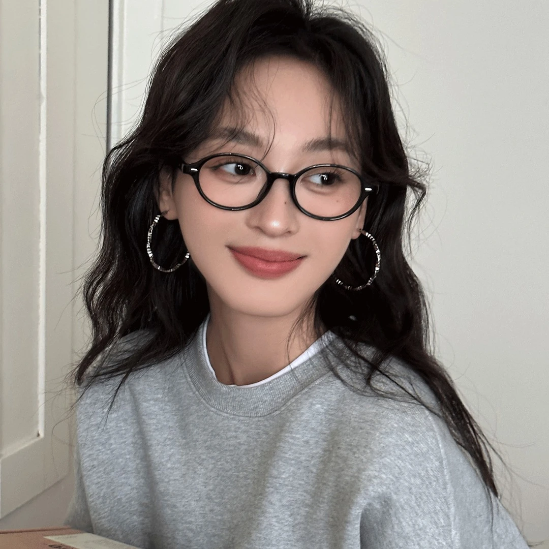 铜合金耳饰 大耳圈2025新款爆款高级感素圈耳环圈圈轻奢气质耳饰