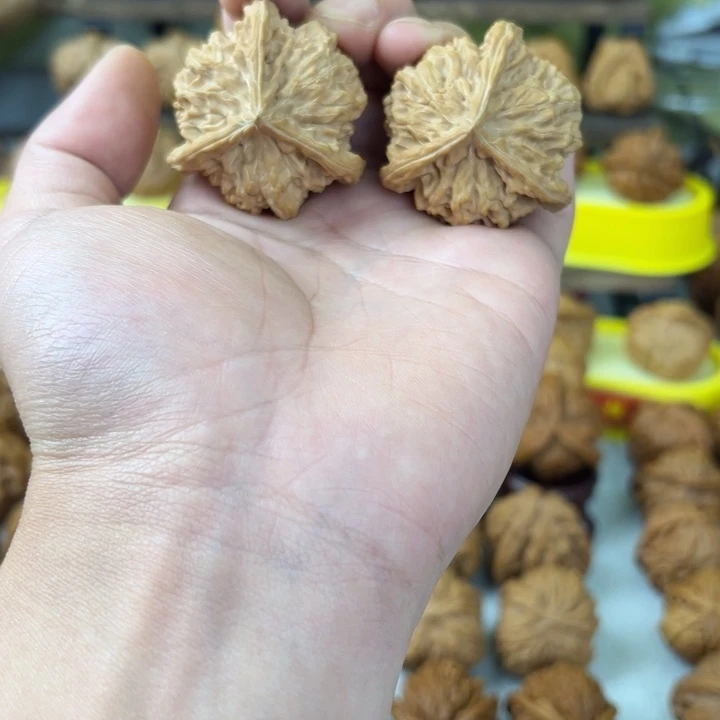 丁***珠吊坠文玩核桃40全品盘山正奔