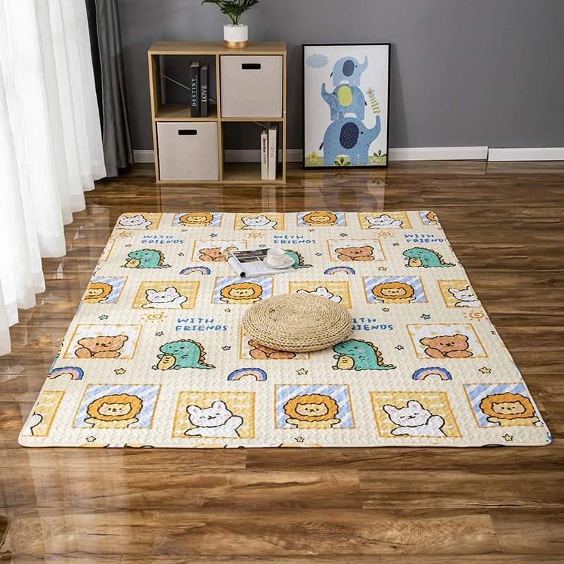 西藏新疆包邮全棉布艺地毯地垫家用卧室茶几榻榻米垫