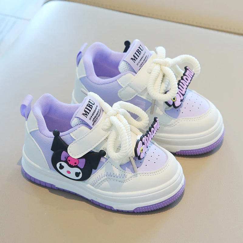 新款儿童春季板鞋女宝宝运动鞋1一3-5岁春秋女童软底小童皮面鞋子