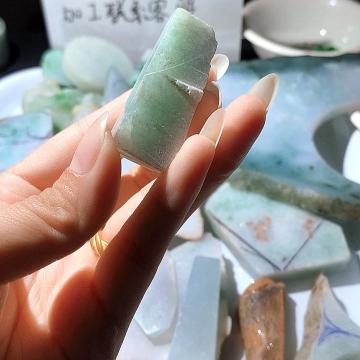 翡翠散珠天然翡翠