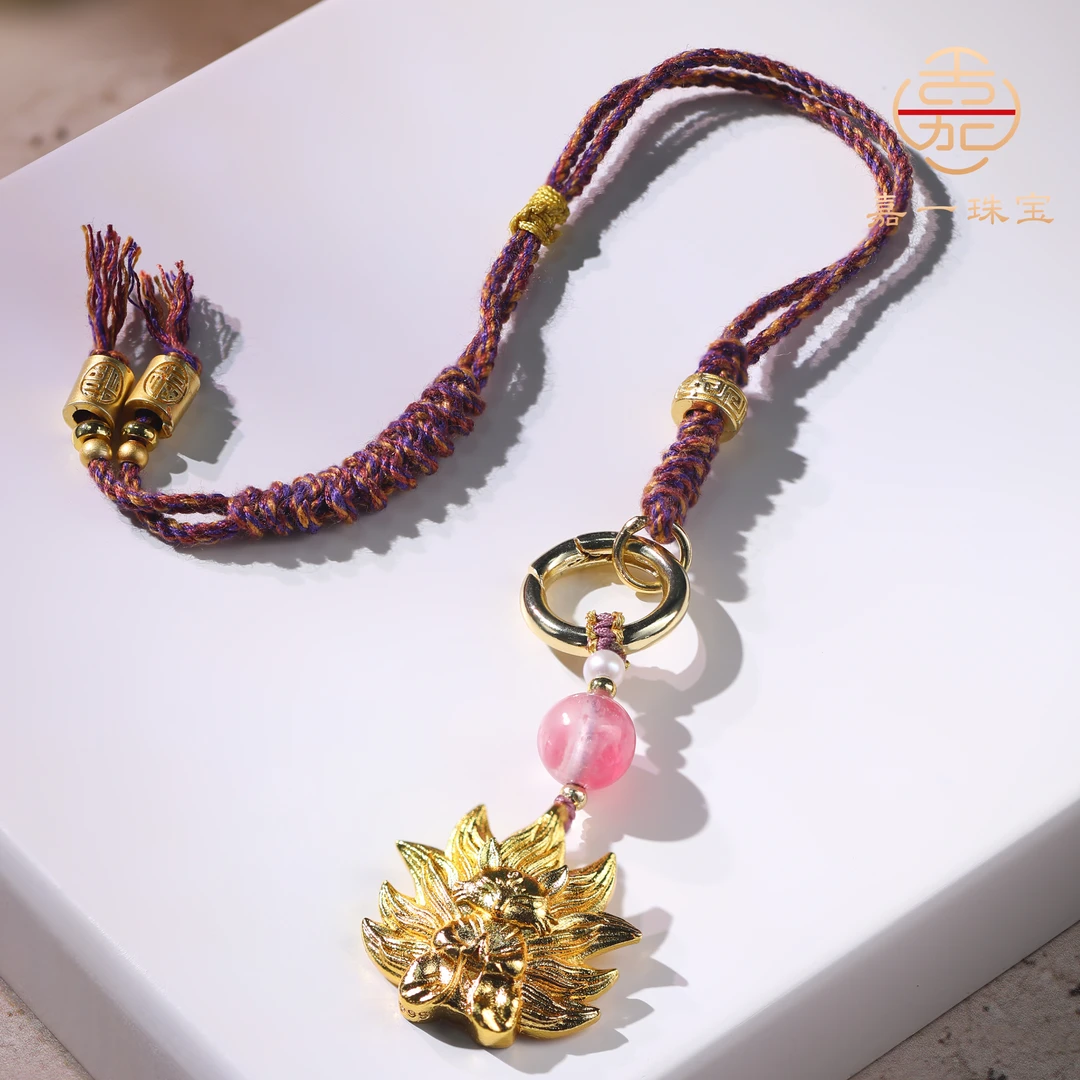 【嘉一珠宝】凤九包挂钥匙挂-CC1048