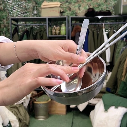 pet直播间的碗加勺子，加筷子三件套