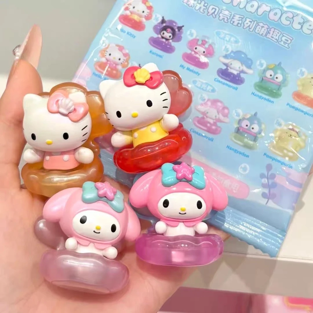 三丽鸥珠光贝壳系列萌趣豆