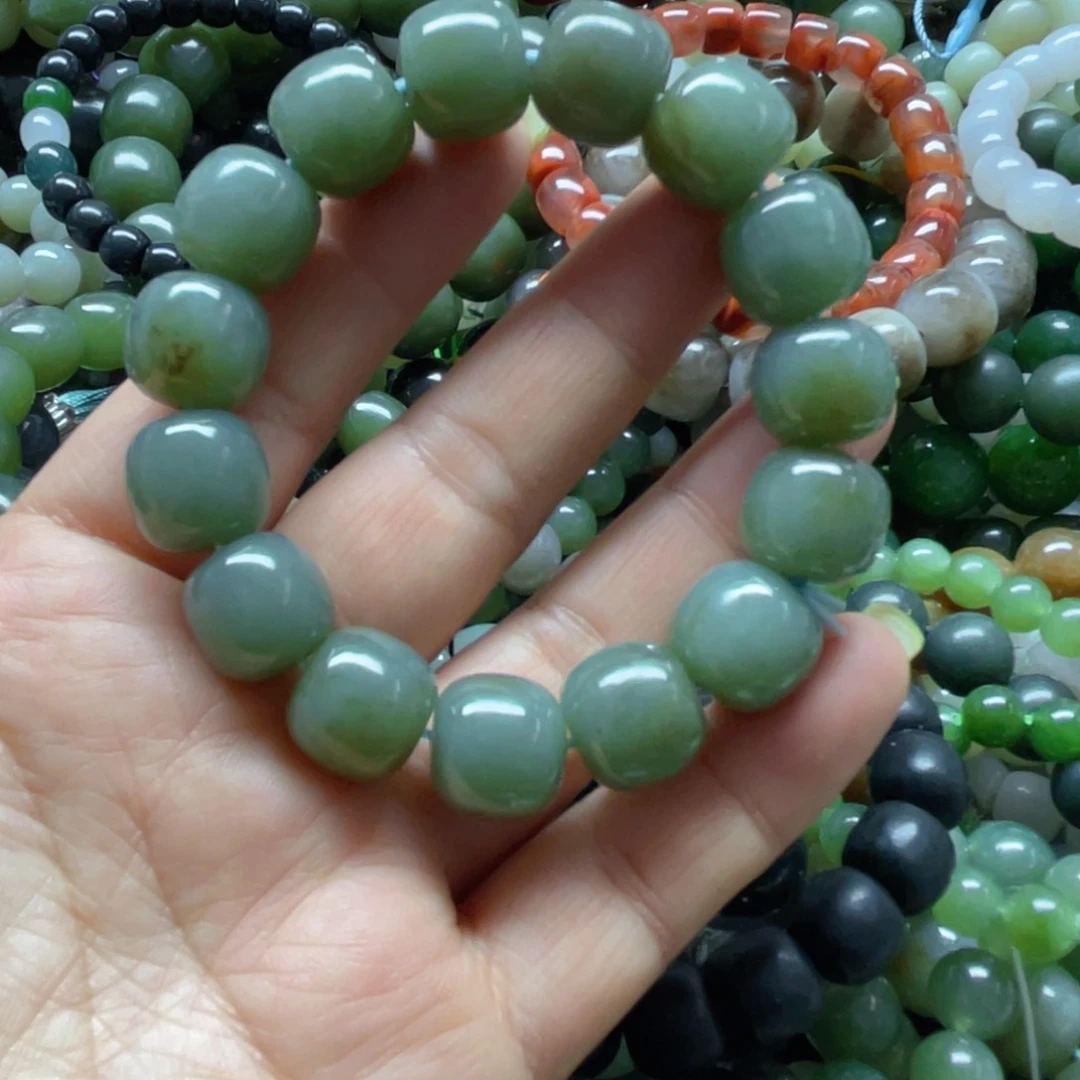 和田玉手链未镶嵌