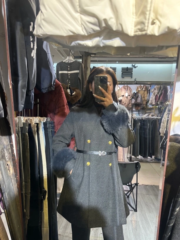 妮子中长款衣女款