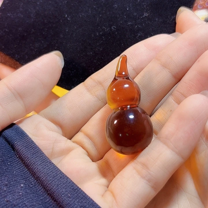 蓝珀未镶嵌珠宝奇石墨西哥红蓝葫芦