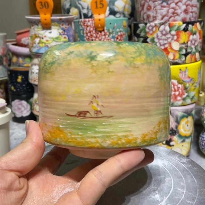 景德镇艺术手绘作品