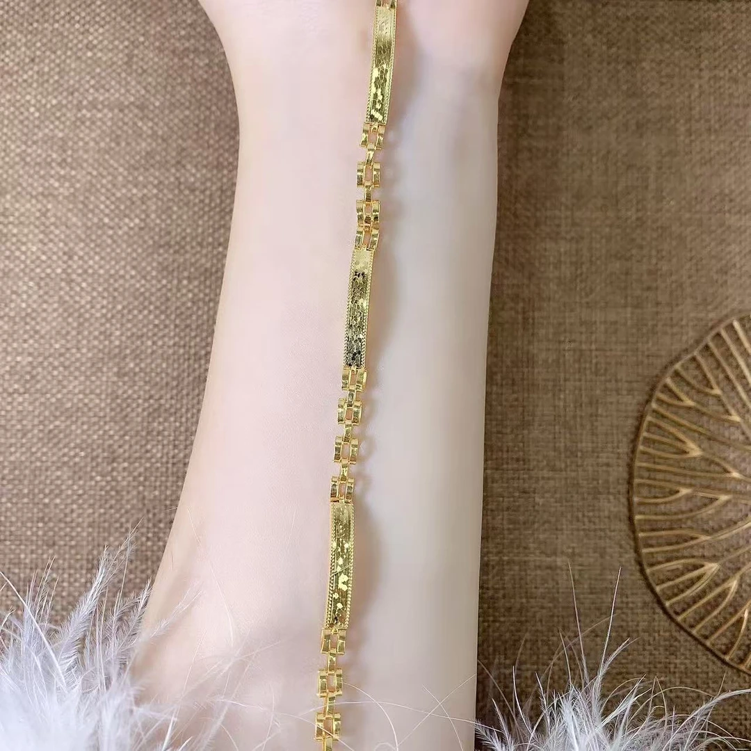 【伟新源】足金999 5G工艺 碎碎冰手表链（17+3cm）（点击选择克重）