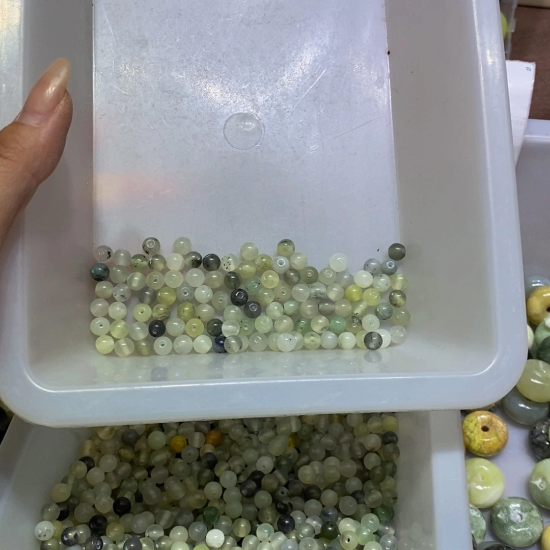 蛇纹石玉未镶嵌颈饰760