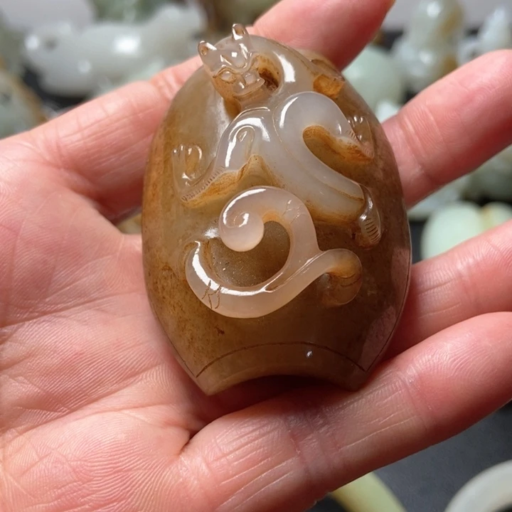 和田玉挂件未镶嵌