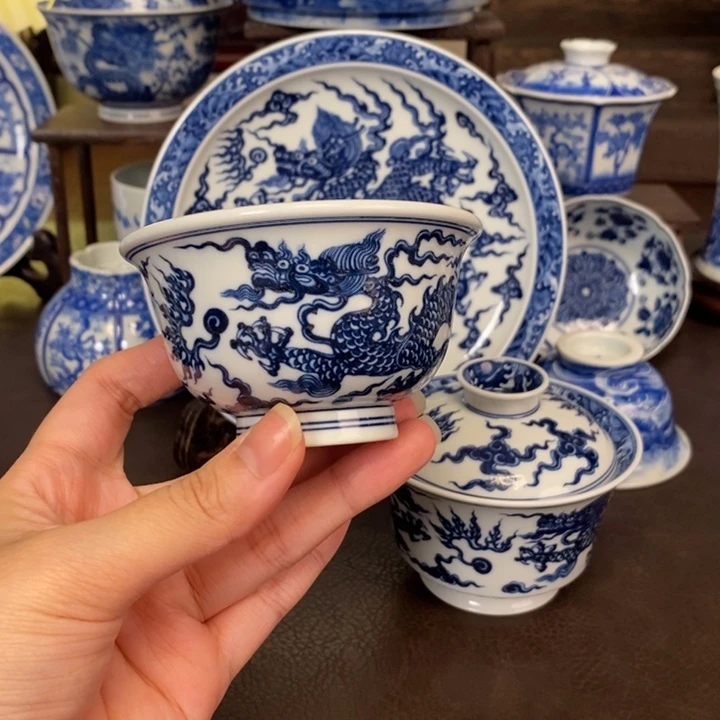 景德镇陶瓷手工手绘