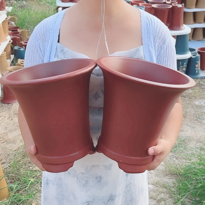 紫砂花盆宜兴紫砂精品花盆