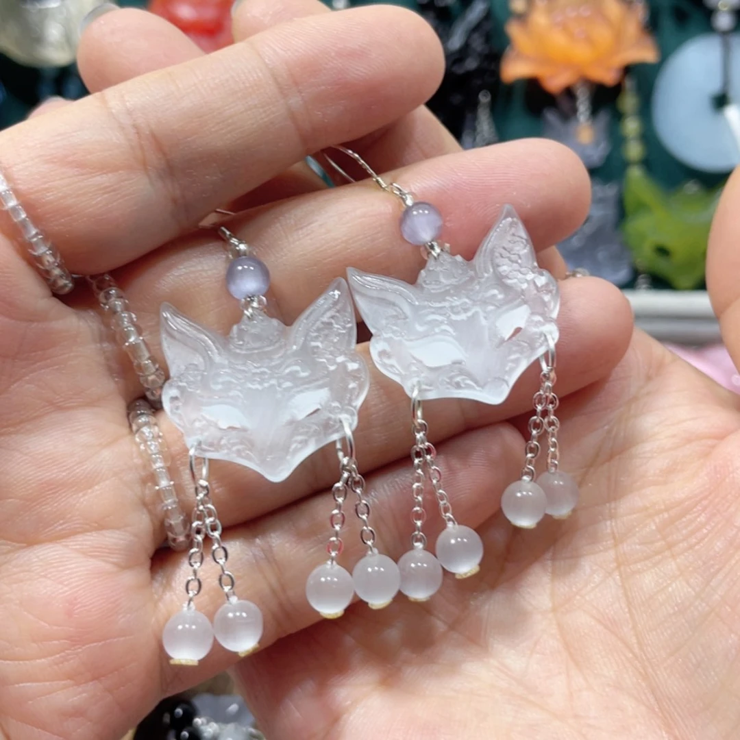 【闪购商品】未镶嵌岫玉颈饰34耳坠