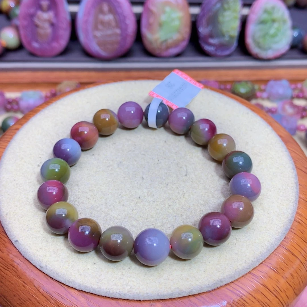 玛瑙手链未镶嵌盐源