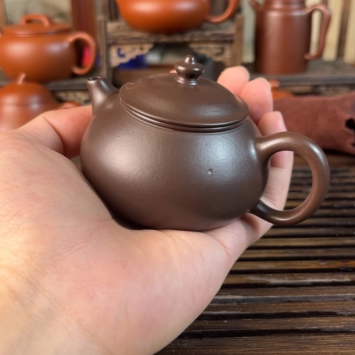 茶壶紫砂原矿紫砂手工制作