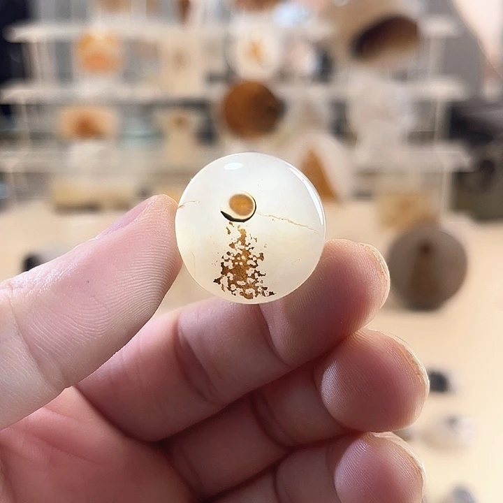 玛瑙/玉髓未镶嵌吊坠(不含链)