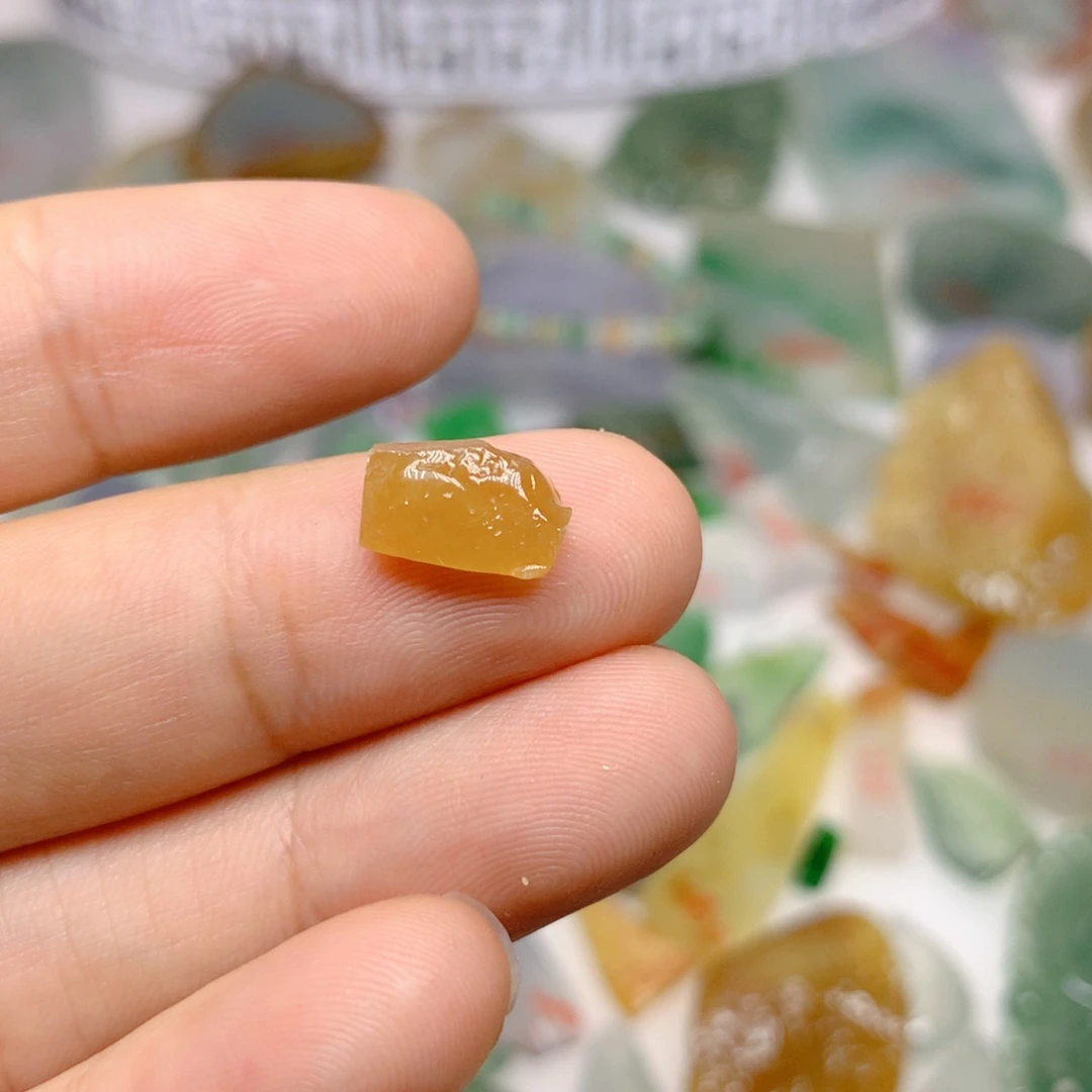 定制翡翠未镶嵌天然翡翠定制