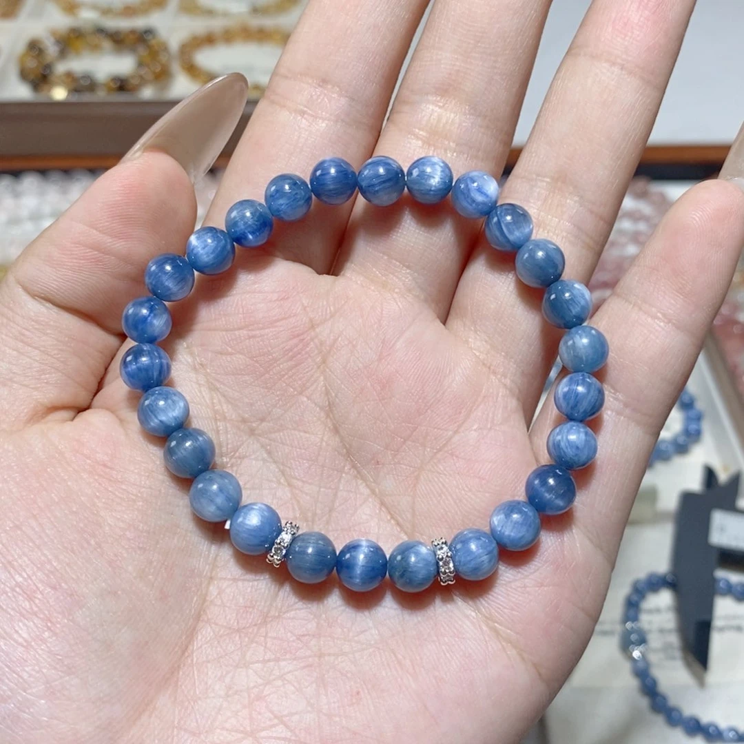 水晶手链未镶嵌蓝晶