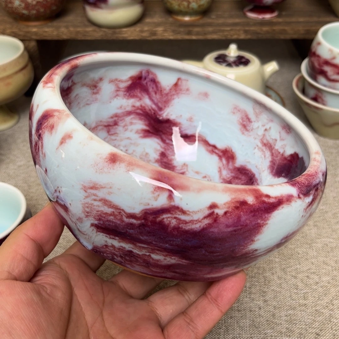 钧瓷手工制作烧制