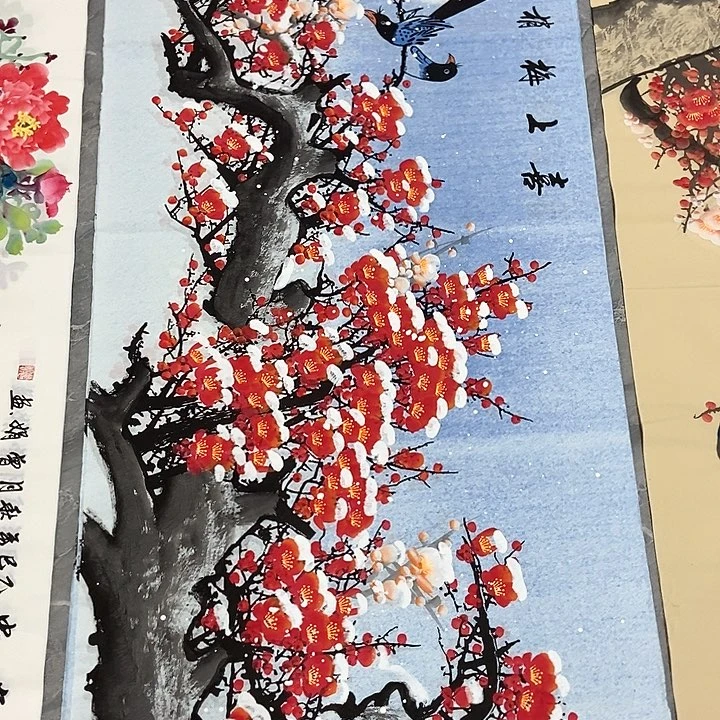 小周画廊的直播间