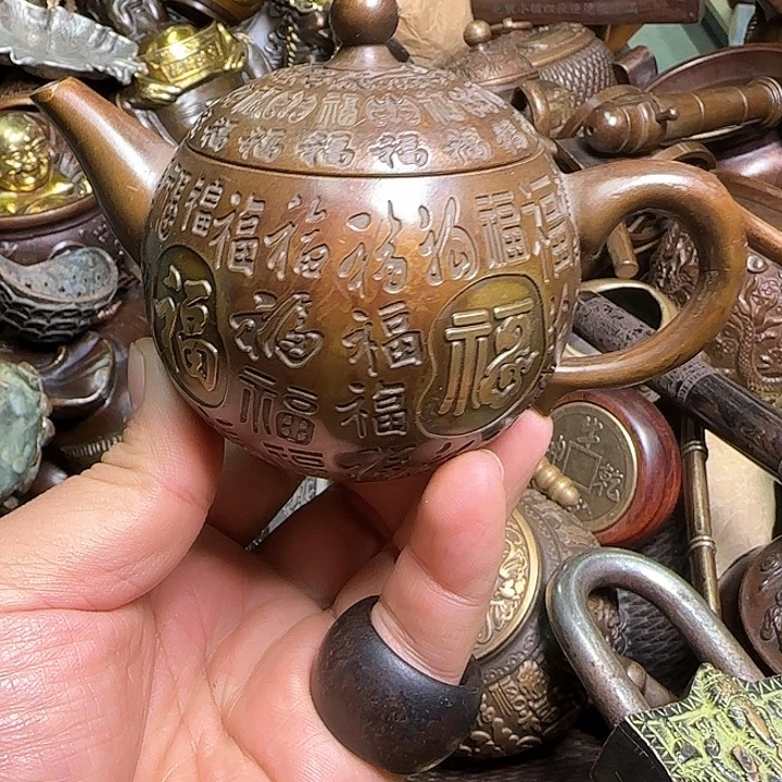 铜器办公室茶室摆件