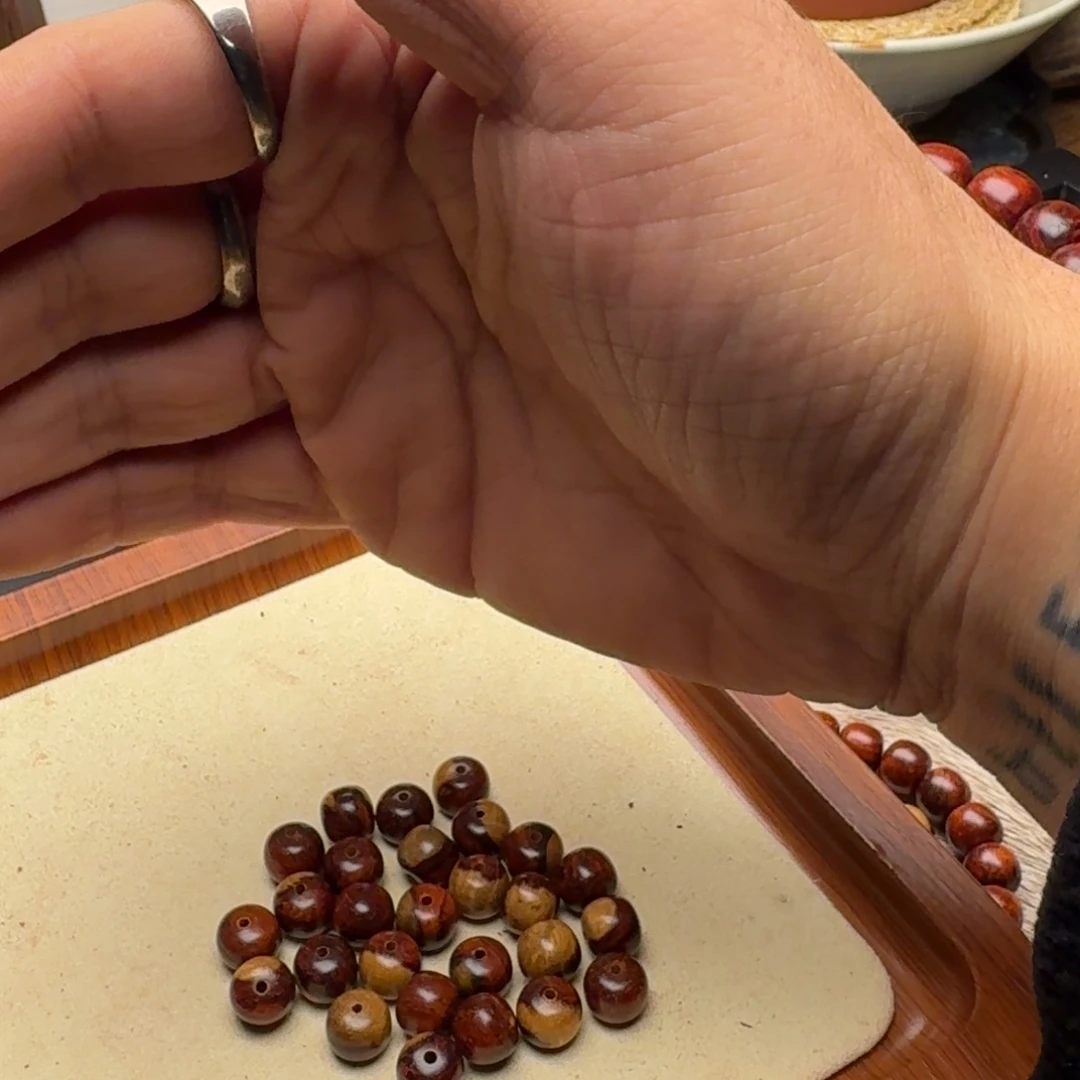 小叶紫檀手串/手链精灵瘤疤裂老型8mm