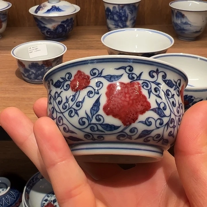 臻玉古坊原矿孔雀石釉里红