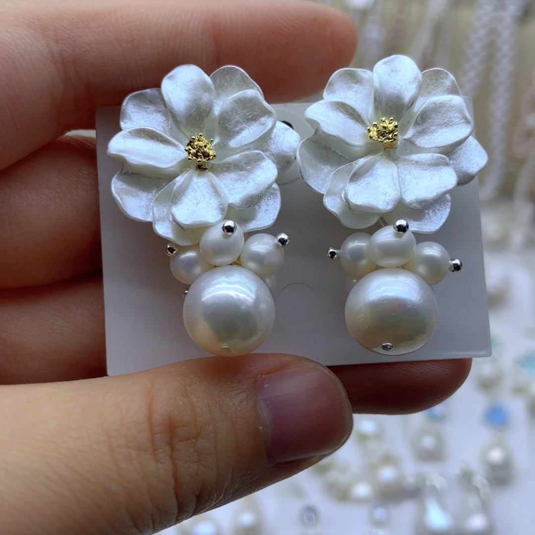 耳饰淡水珍珠未镶嵌
