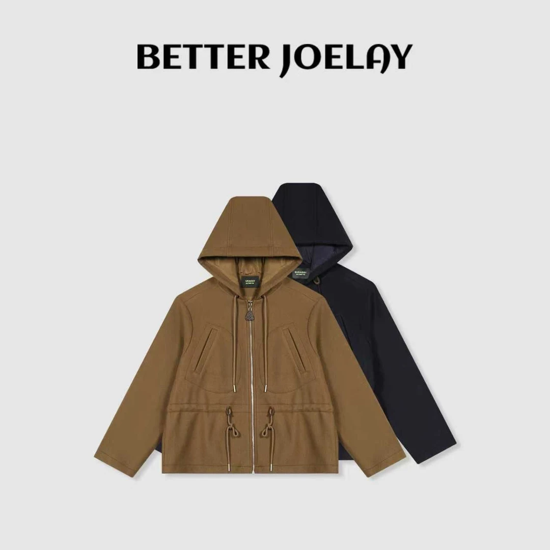 BETTER JOELAY -【大地外壳】高端百搭短外套韩版时尚休闲风Z4918