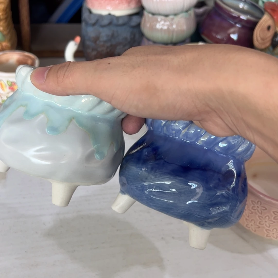 陶瓷多肉小花盆@@