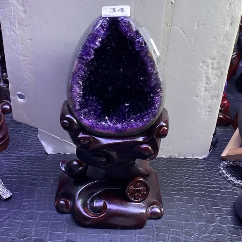 【闪购商品】水晶大型摆件（非配饰）未镶嵌忘*草