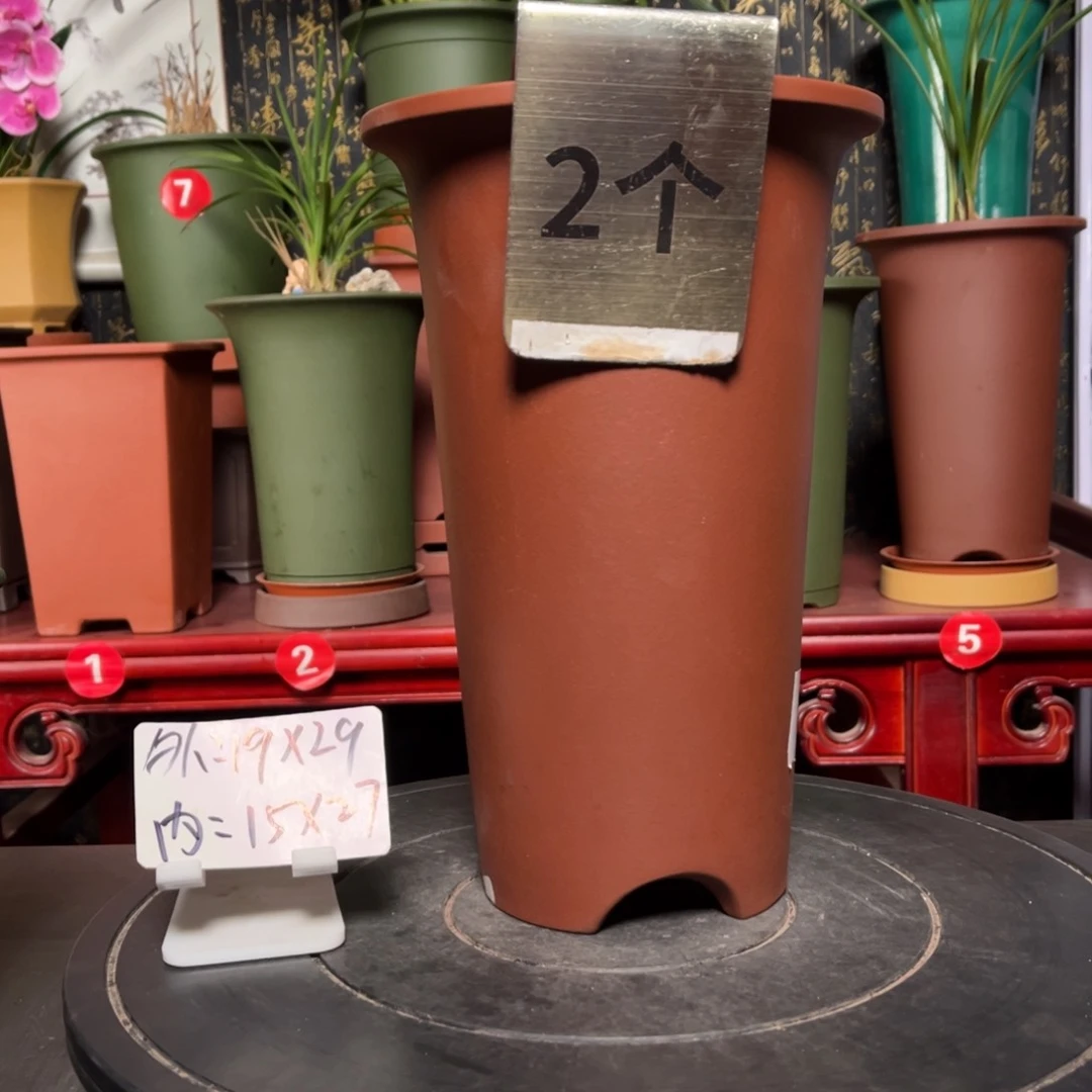 紫砂花盆紫砂花盆