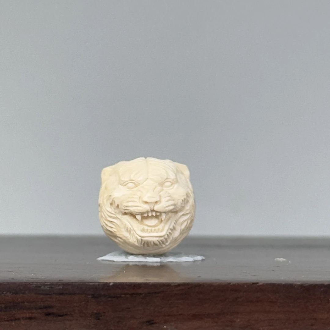 DEZHI/德志13mm猛犸牙有色差配饰单珠Y969