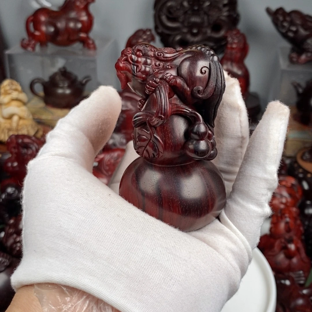 江***南小叶紫檀湘工石争