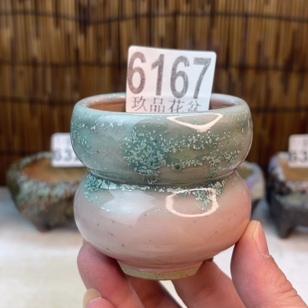 手工花盆默认瑕疵完美者勿拍