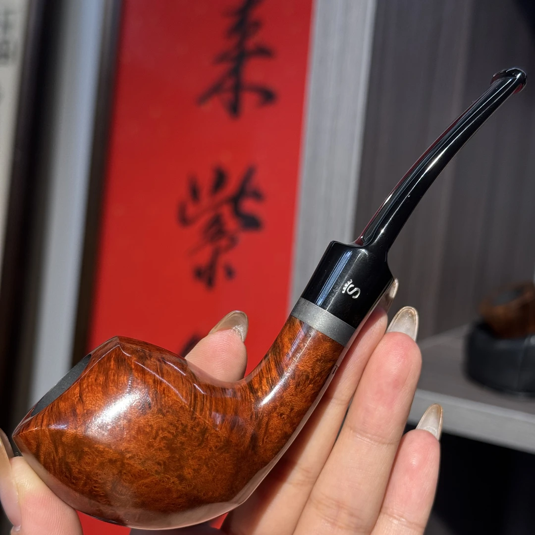史丹威象足 进口石楠木烟斗 9mm烟道