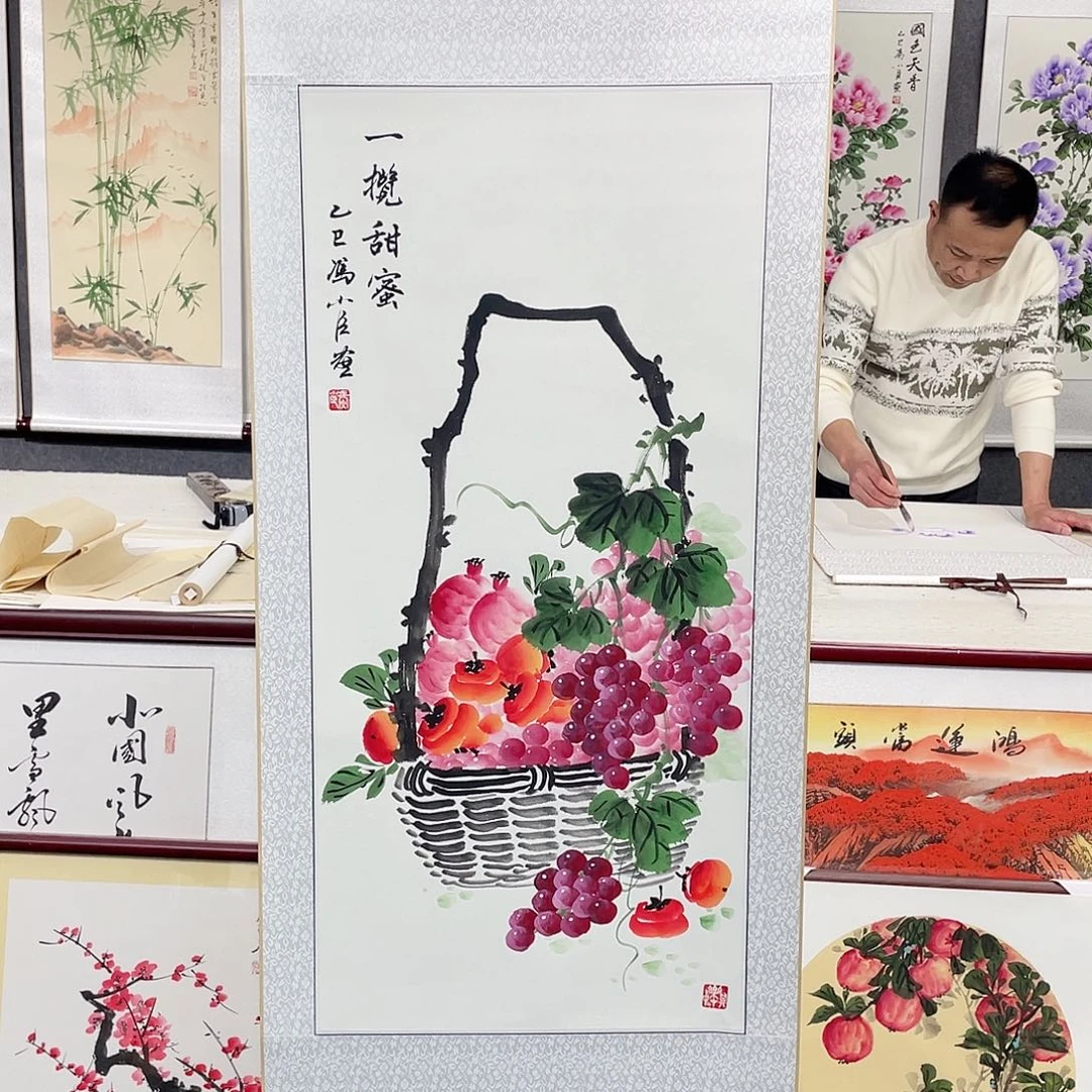 国画手绘作品 手绘作品