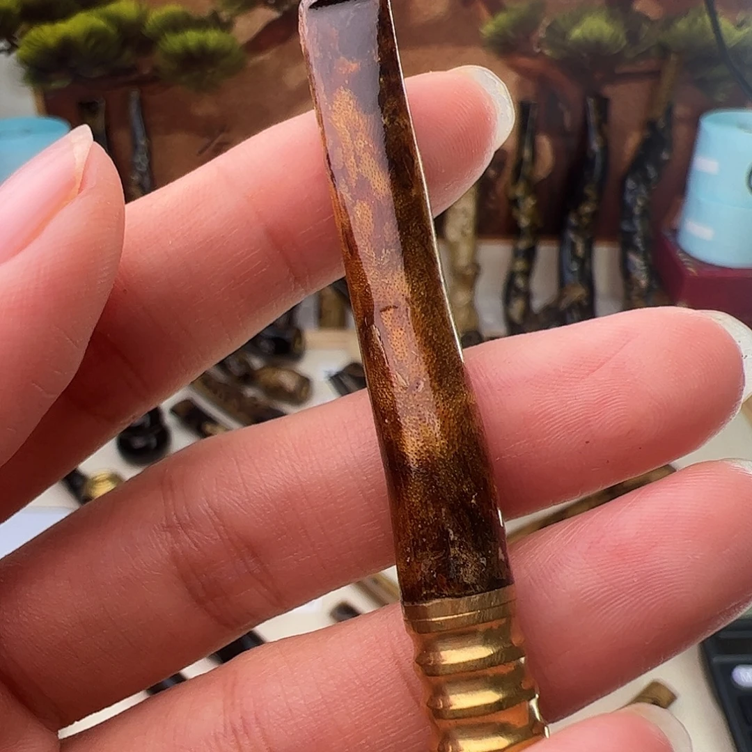青皮柳小柳光面烟嘴