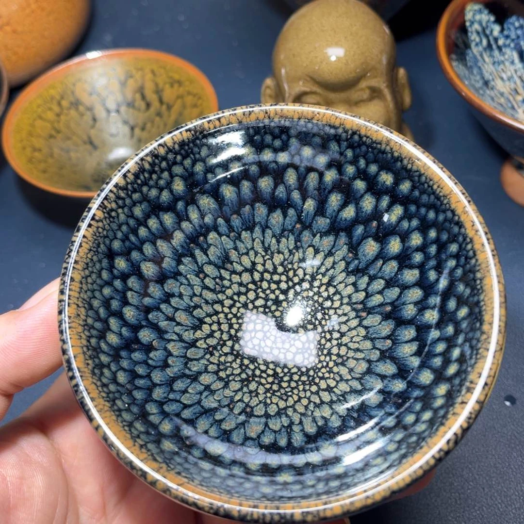 茶盏建盏手握泡茶主人杯