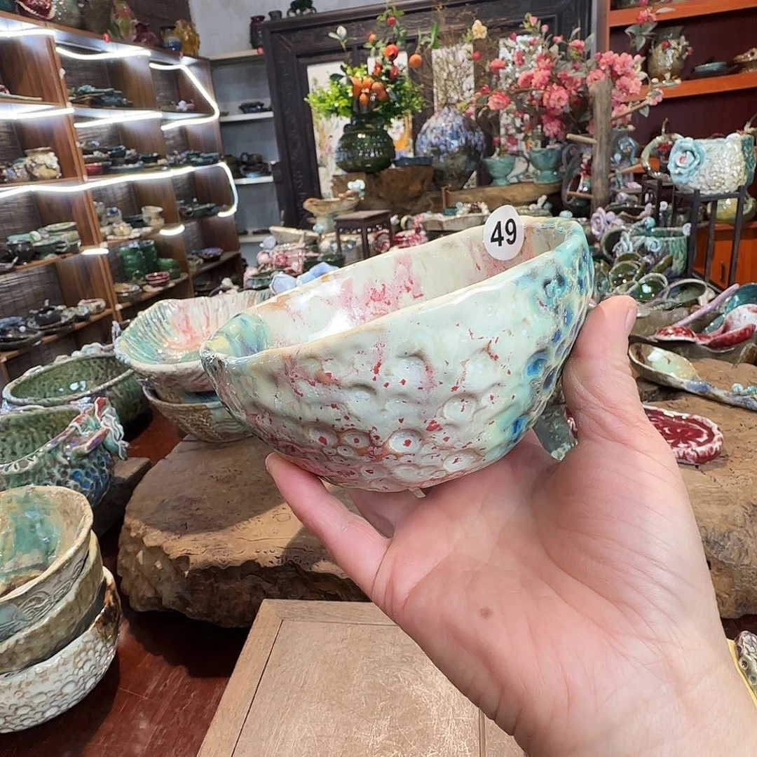 纯手工咖啡杯盘碗