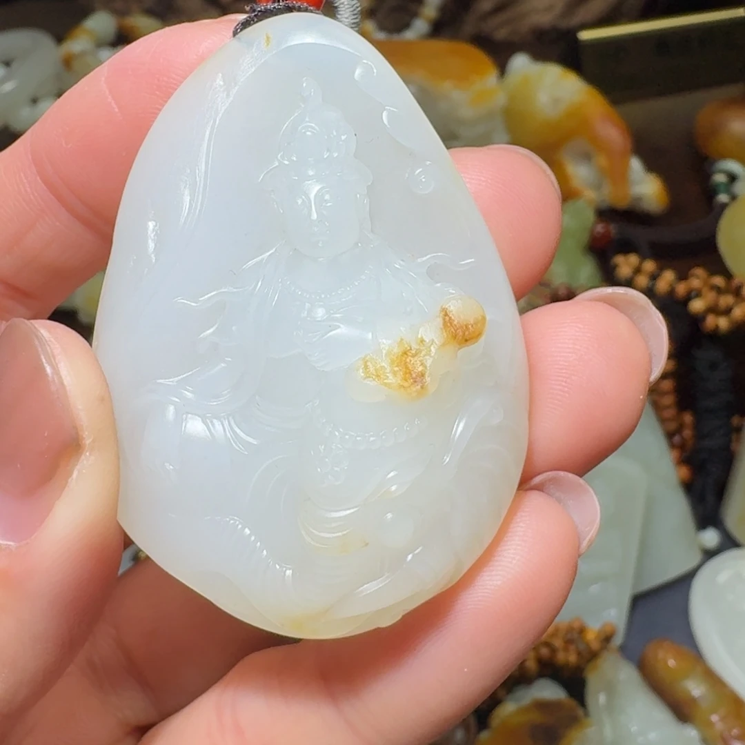 和田玉（糖玉）未镶嵌挂件