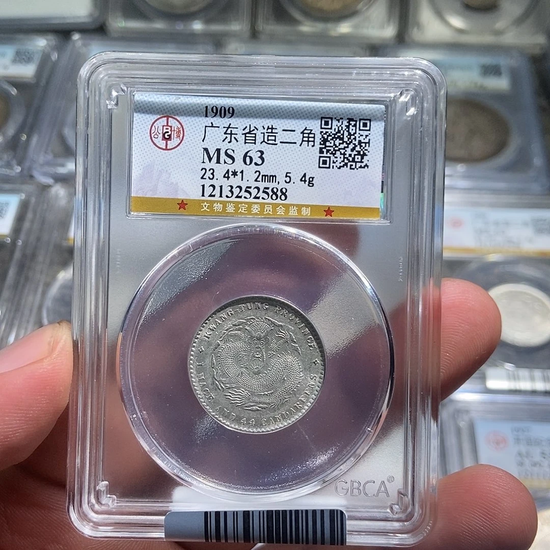 用***9银大头广东宣统两角龙2588