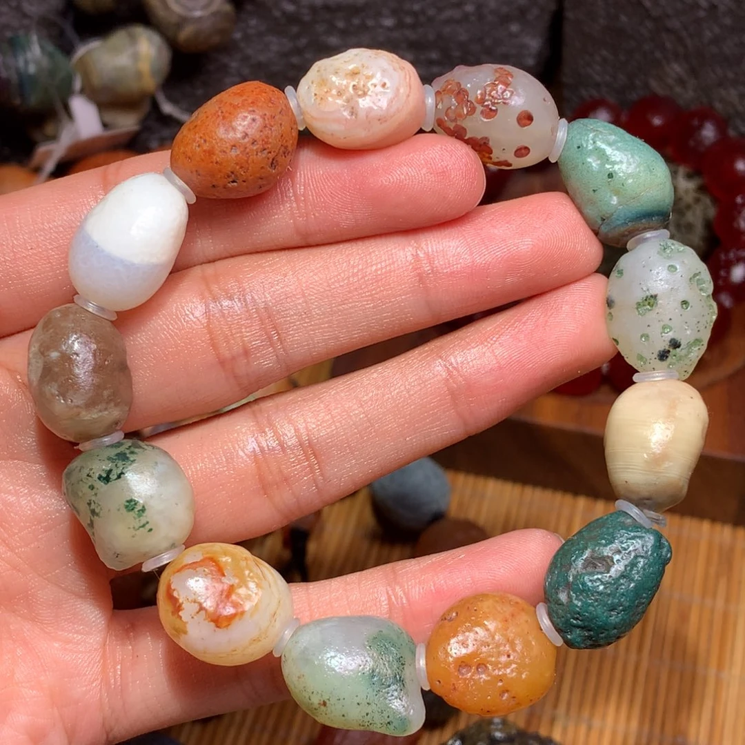 未镶嵌玛瑙/玉髓珠宝半成品