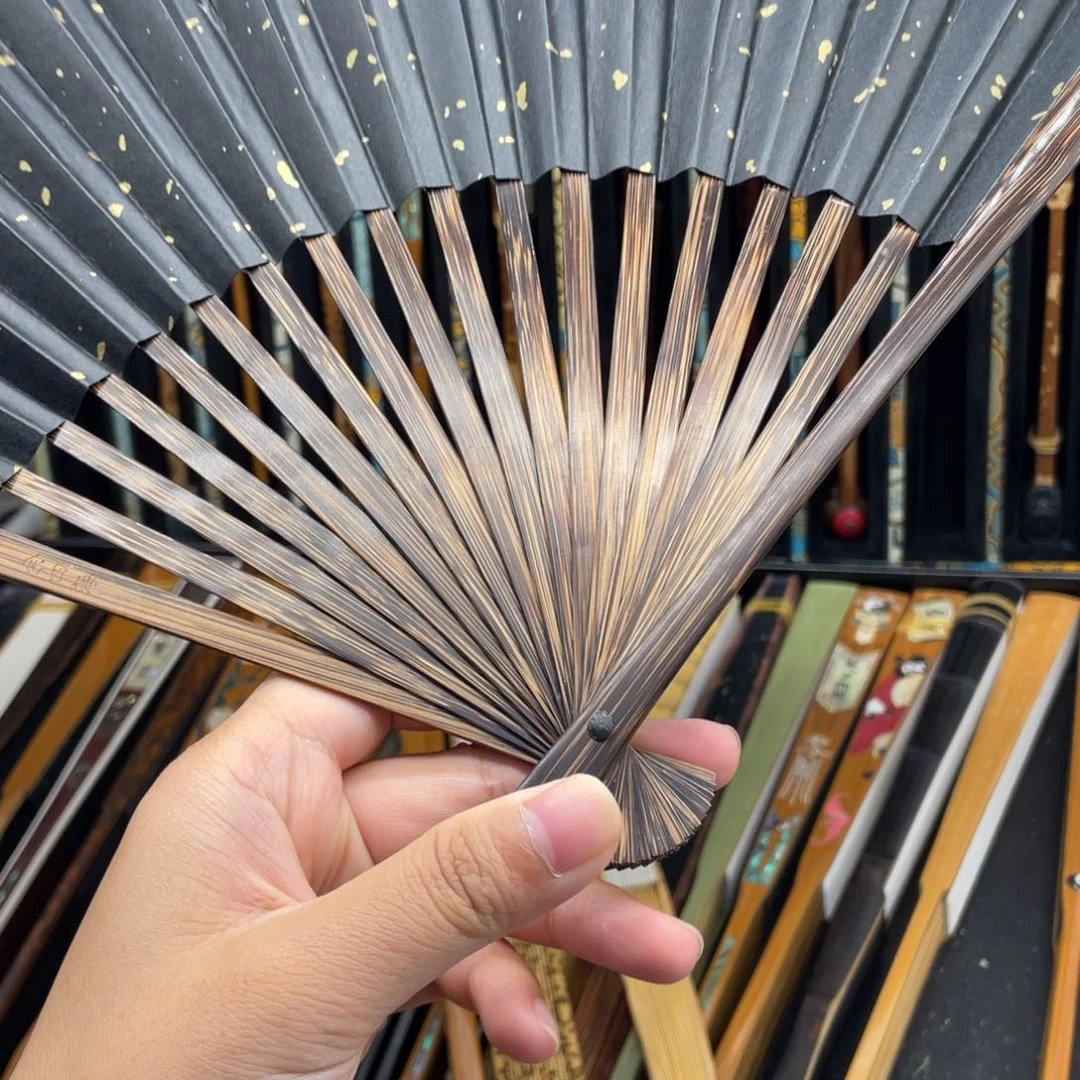 扇子18方棕竹纯手工