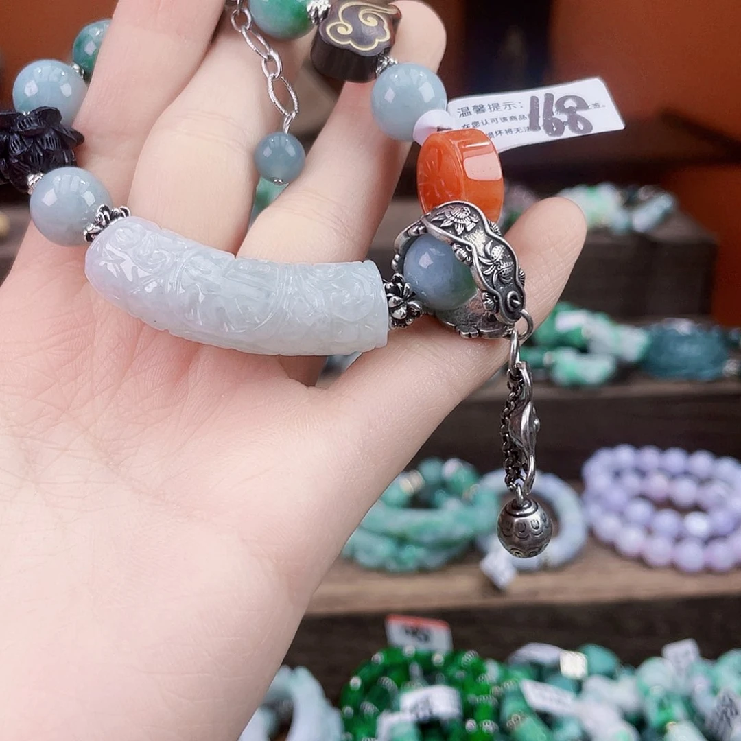 疯***子未镶嵌手链翡翠手链