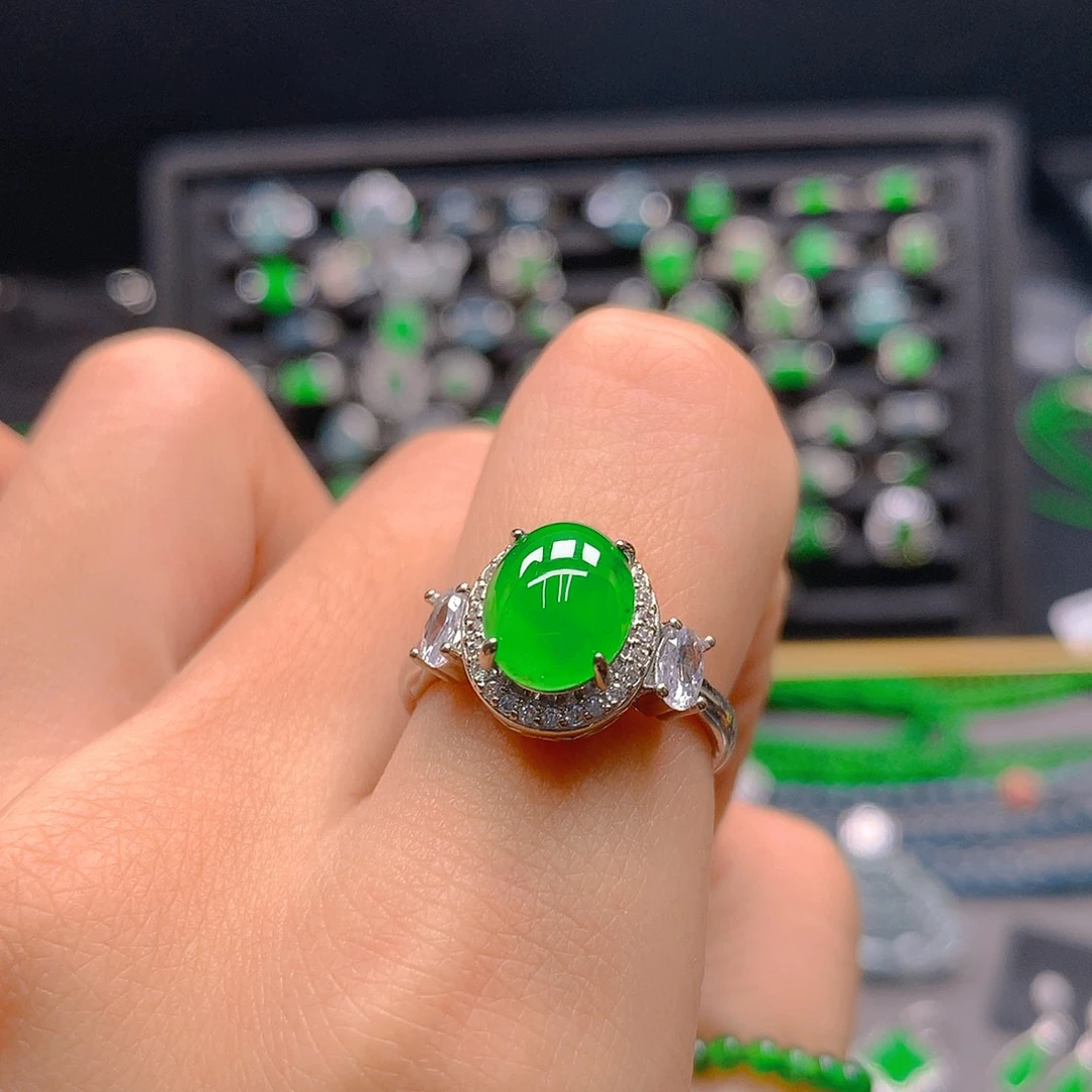 未镶嵌戒指翡翠天然翡翠