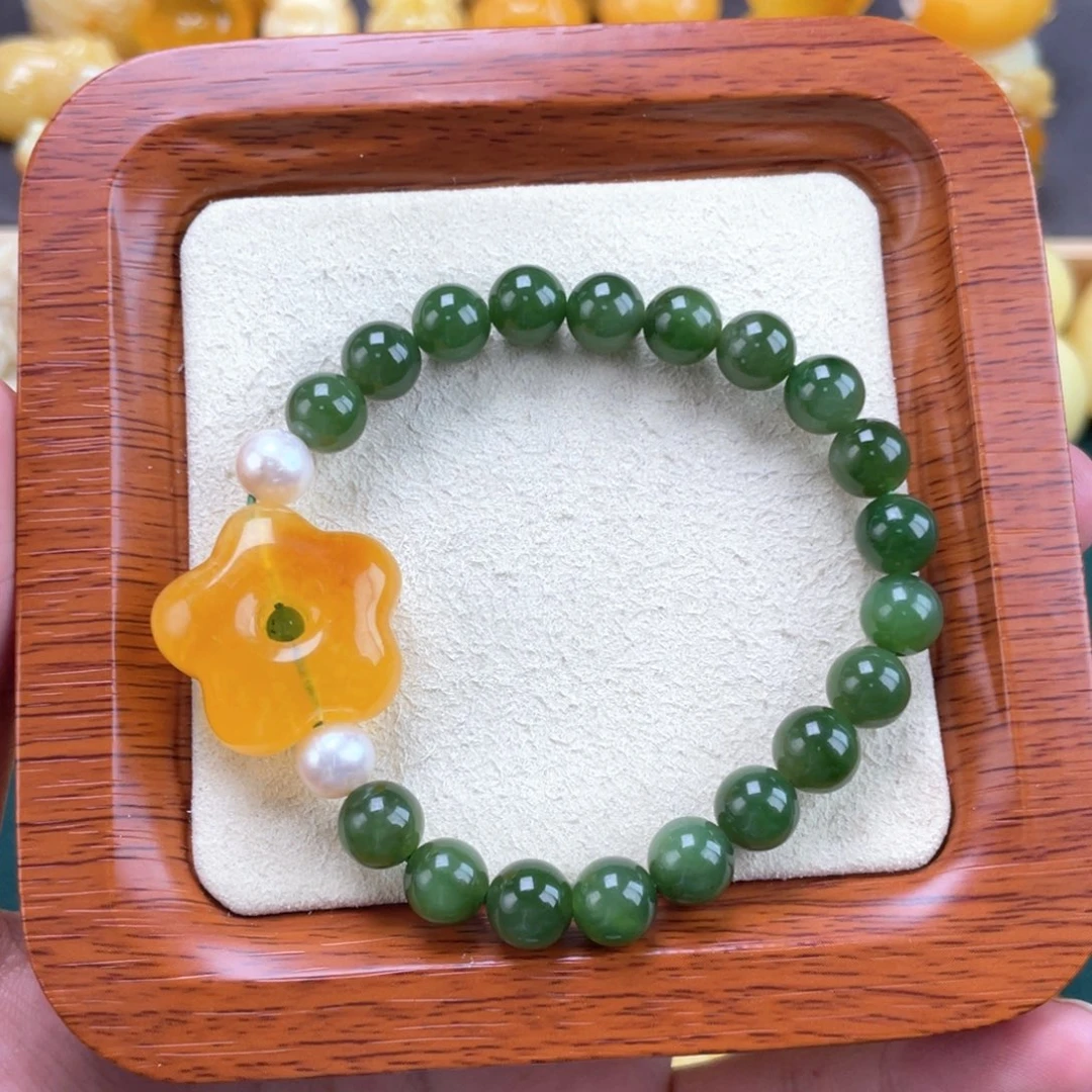 裸石琥珀未镶嵌蜜蜡