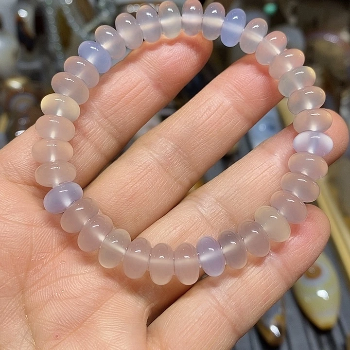 玛瑙/玉髓未镶嵌颈饰多宝手串