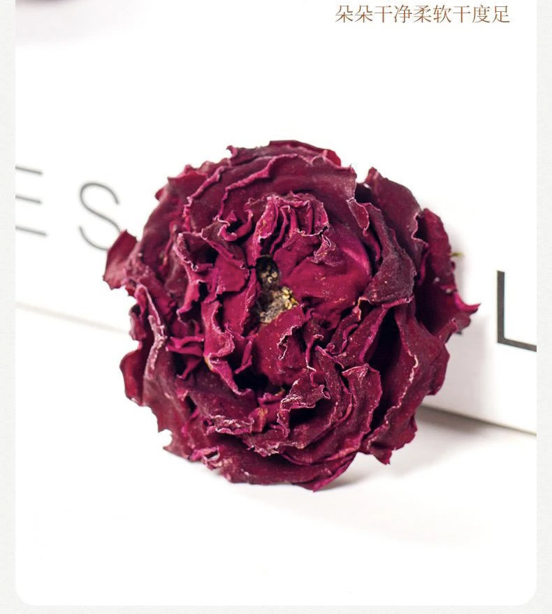 云南农家肥种植（烘干）墨红玫瑰 包邮包邮